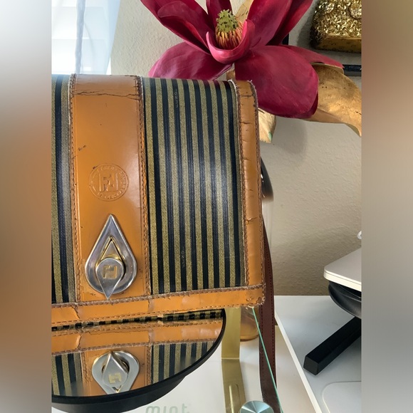 Vintage Leather FENDI PROJECT BAG - Picture 11 of 11